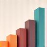 Graph showing increasing home value over time.